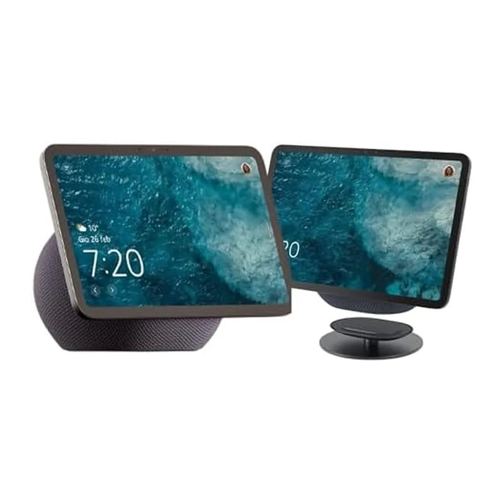 Amazon Echo Show 8: pantalla HD de 8,7“, con colores brillantes + Soporte ajustable de Amazon: diseñado para