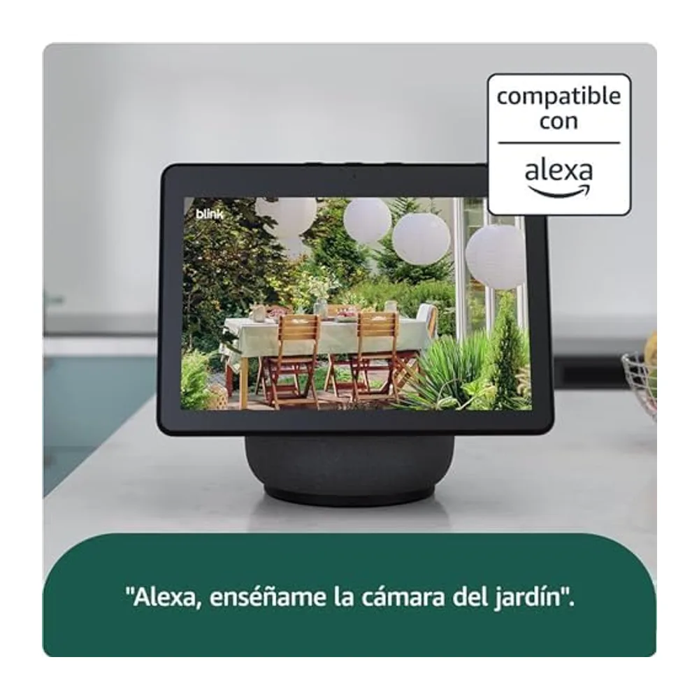Blink Outdoor 4 Cámaras + Blink Mini 2K+ Cámara (Negro) — 5