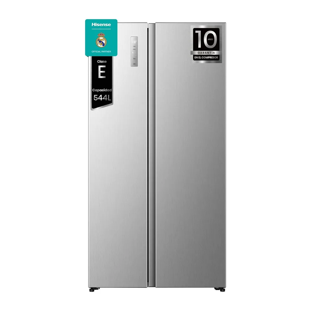 Hisense RS3P558NEIE - Frigorífico Americano Side By Side, 544L, 178.6cm, Interior Renovado, Enfriamiento