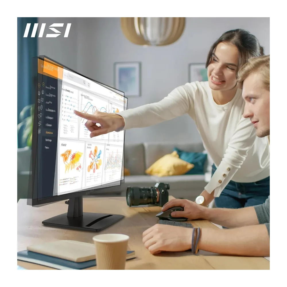 MSI Pro MP275QA E14 de 27" WQHD, 2560 x 1440 IPS, 144 Hz, 1 ms, Compatible con HDR, Adaptive-Sync, Eye-Care, — 4