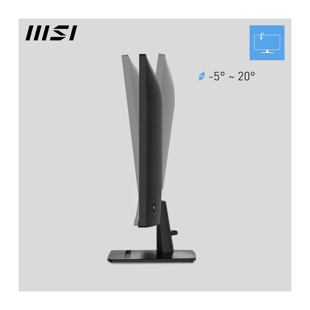 MSI Pro MP275QA E14 de 27" WQHD, 2560 x 1440 IPS, 144 Hz, 1 ms, Compatible con HDR, Adaptive-Sync, Eye-Care, — 6