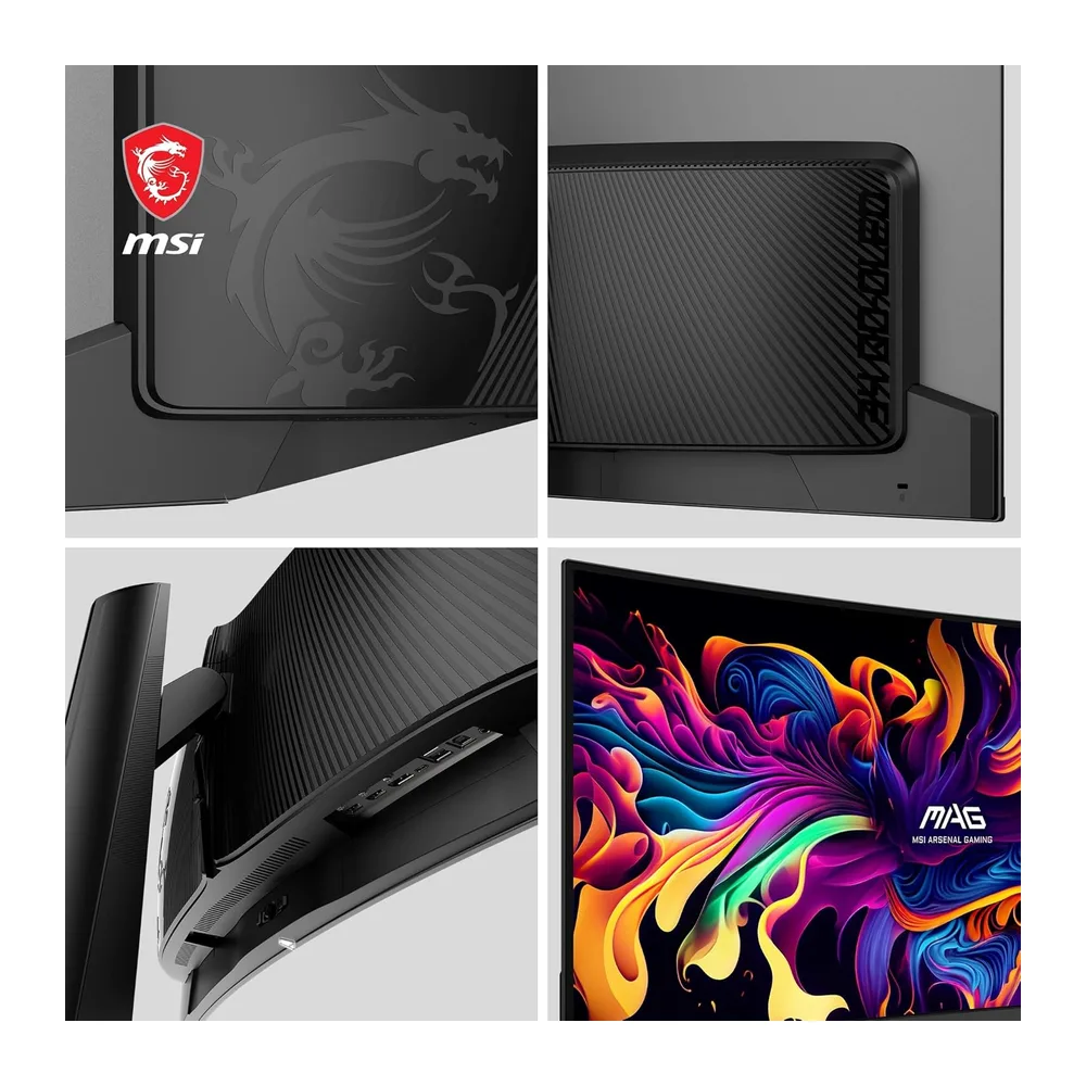 MSI mag 341CQPA QD-OLED Monitor Gaming Curvo de 34" UWQHD: 1800R — 4