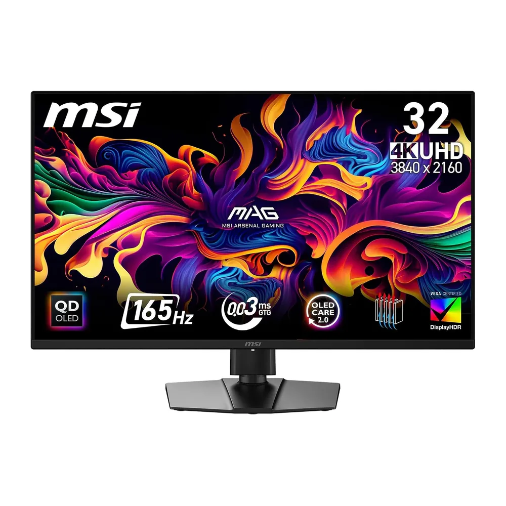 MSI mag 322UPA QD-OLED E16 Monitor Gaming 32" y 4K UHD
