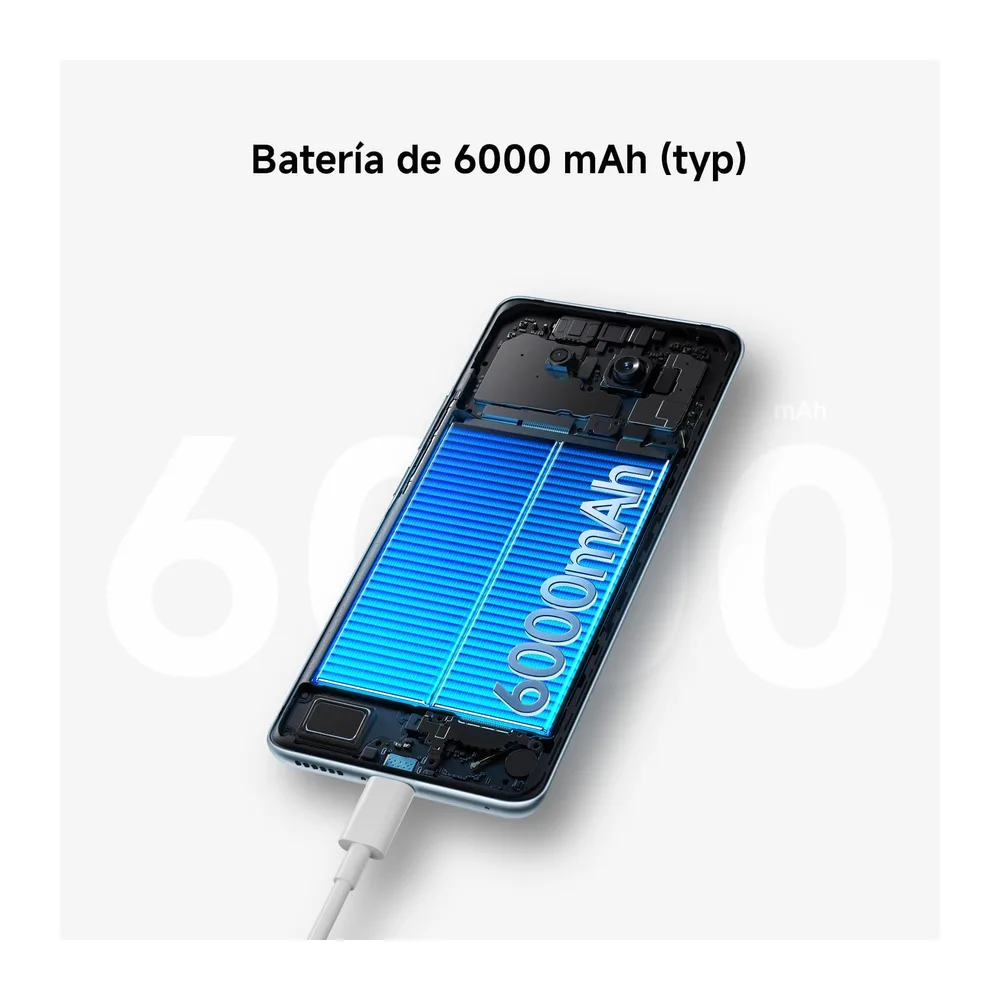 XIAOMI REDMI Note 15 Smartphone de 8+256GB Azul Glaciar batería de 6000 mAh — 5