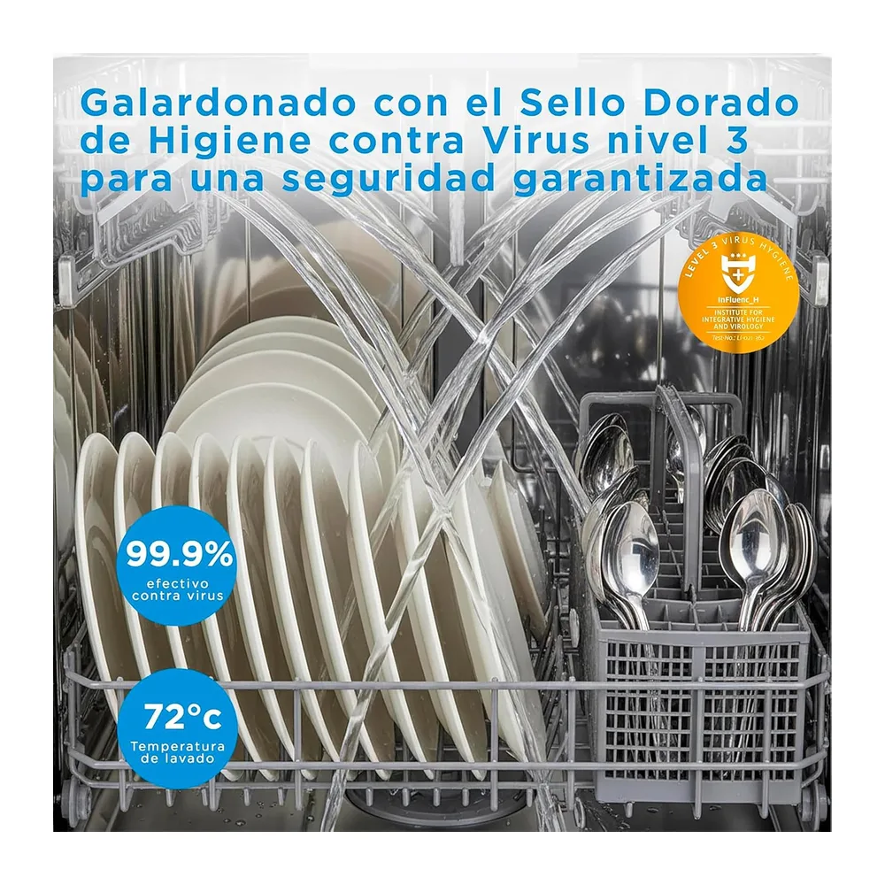 Midea Lavavajillas 60 cm+++ Blanco para 12 servicios — 5