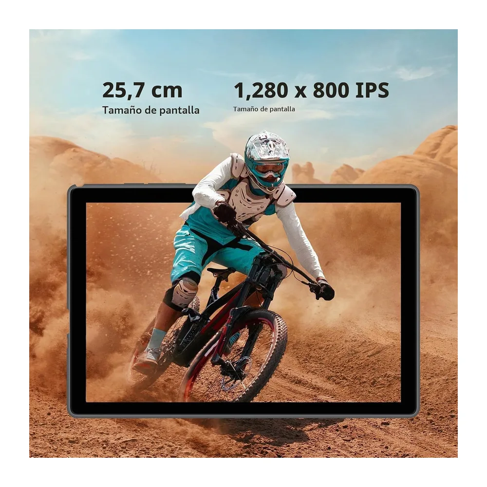 Tablet 10 Pulgadas, 36GB RAM+128GB ROM/2TB TF, Octa-Core 2.0GHz, Widevine L1, Pantalla IPS 1080x800, 8000mAh, — 5