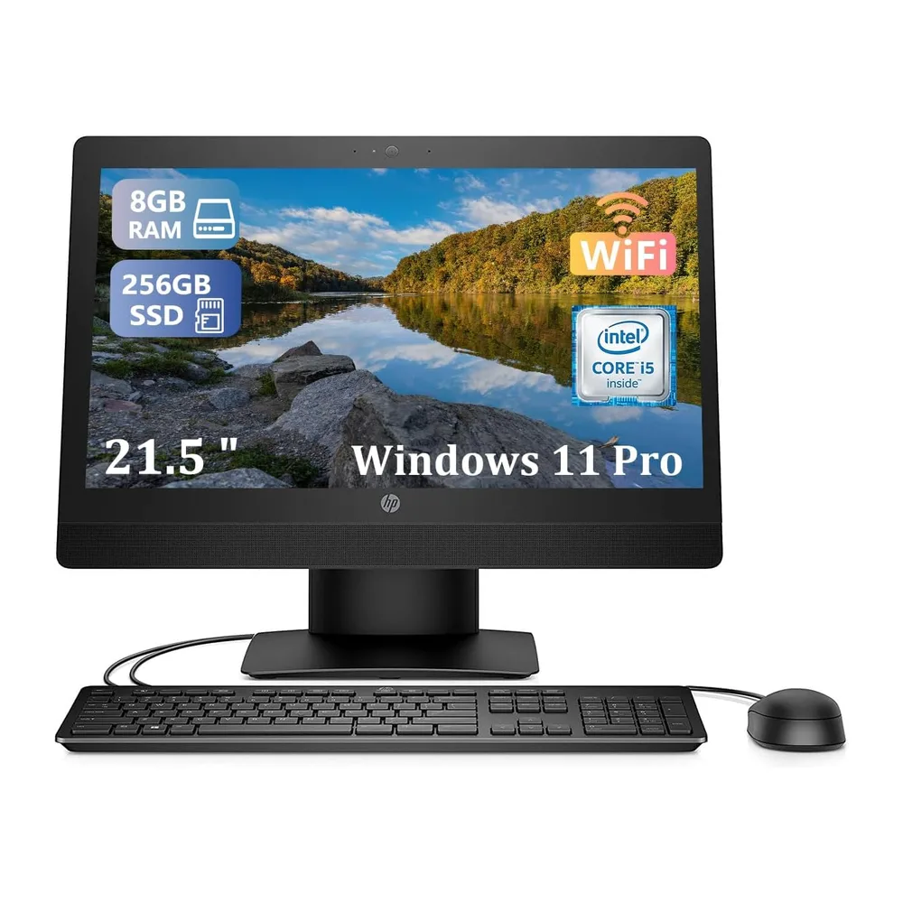 HP ProDesk 600 G3 Todo en uno Ordenador de Escritorio PC con Monitor de 21,5 Pulgadas — 2