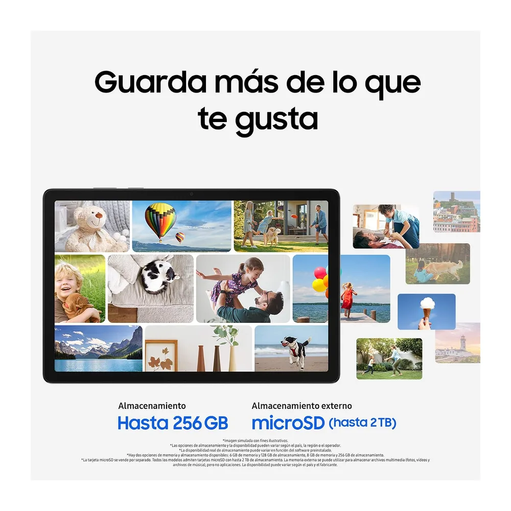 Samsung Galaxy Tab A11+ 128GB, Tableta con IA, Pantalla de 11" con 90 Hz, 6GB de Memoria, Altavoces — 4