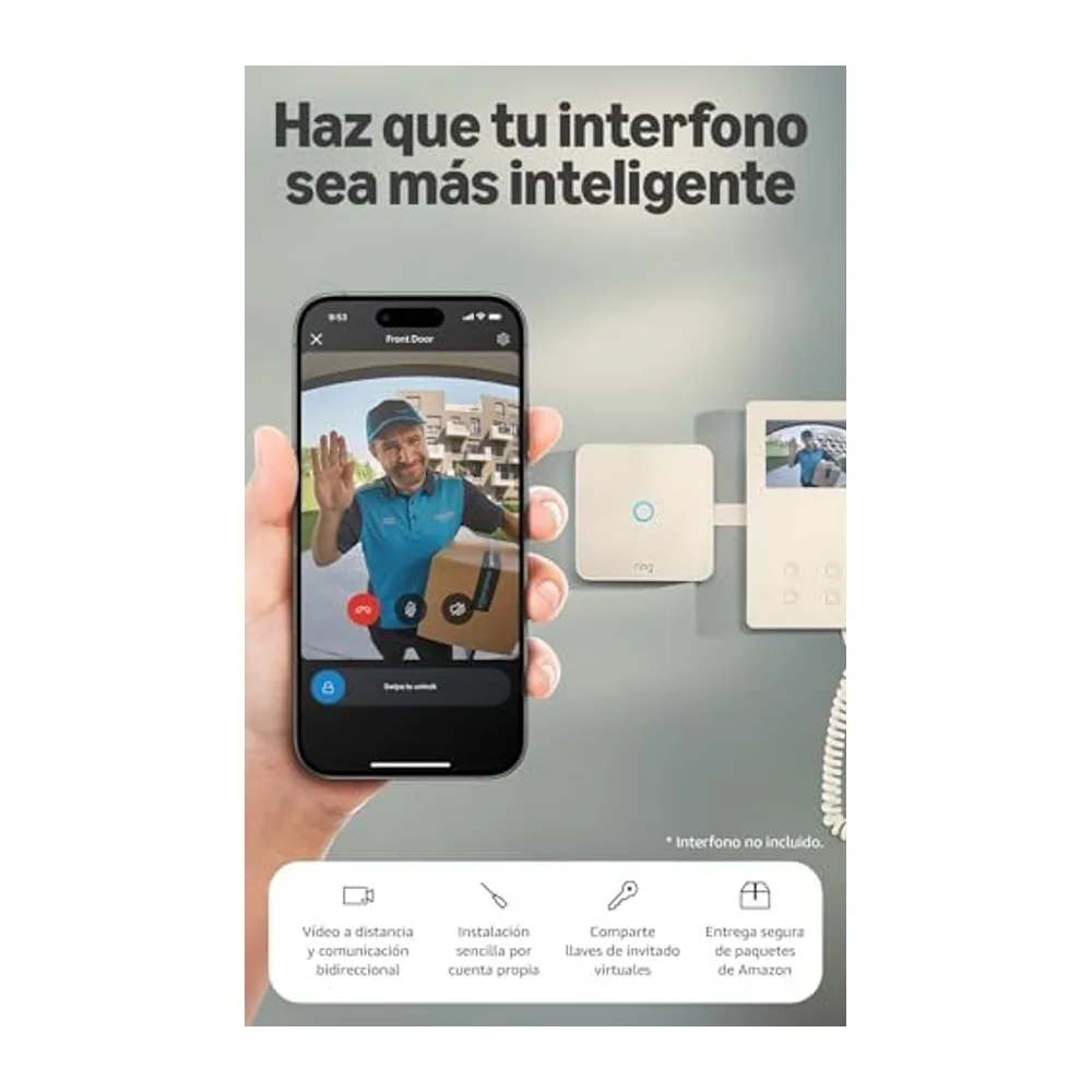 Ring Intercom Video + Echo Hub