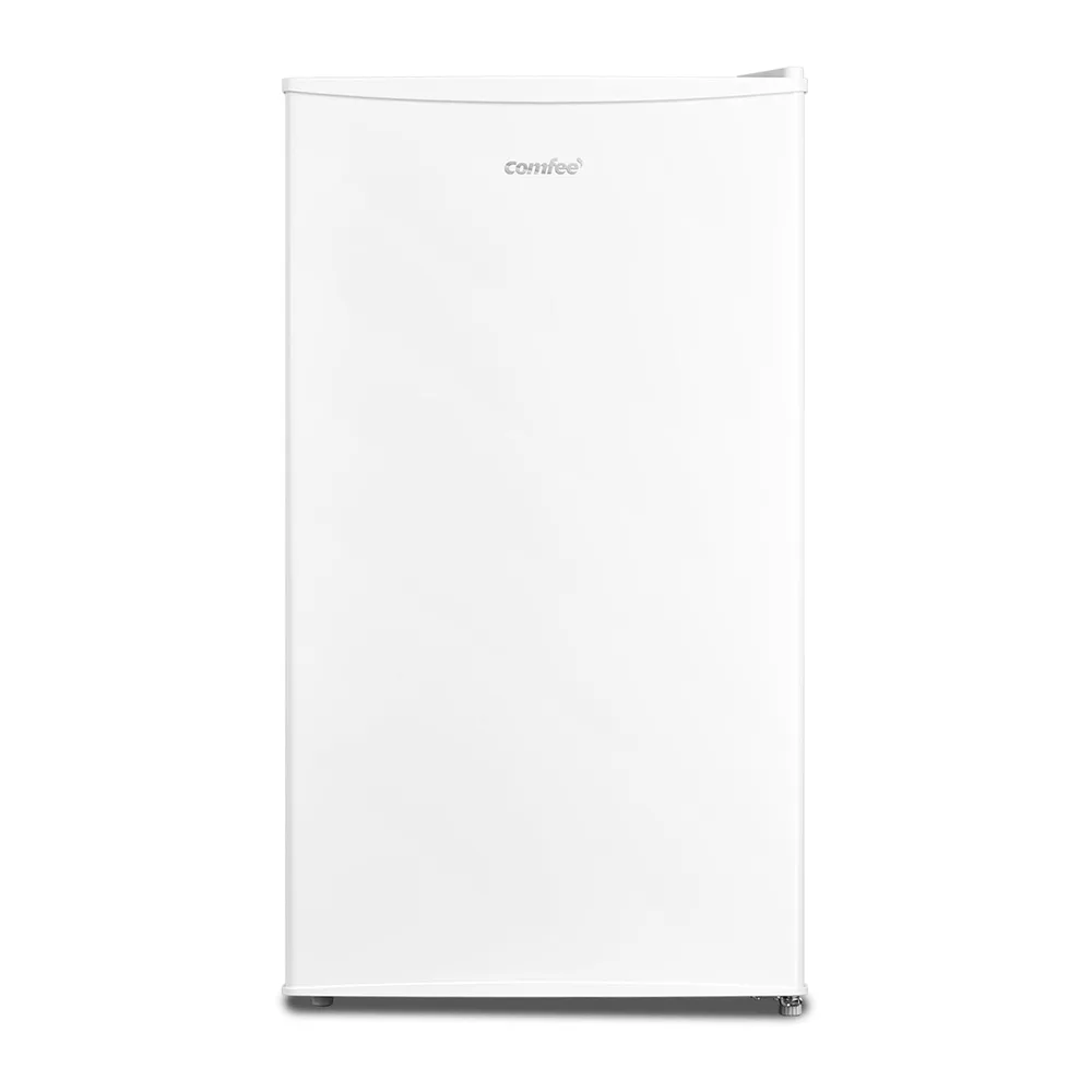 FOHERE Refrigerador Congelador, nevera pequeña de una puerta, 90 L, Control de temperatura, Refrigerador de — 3