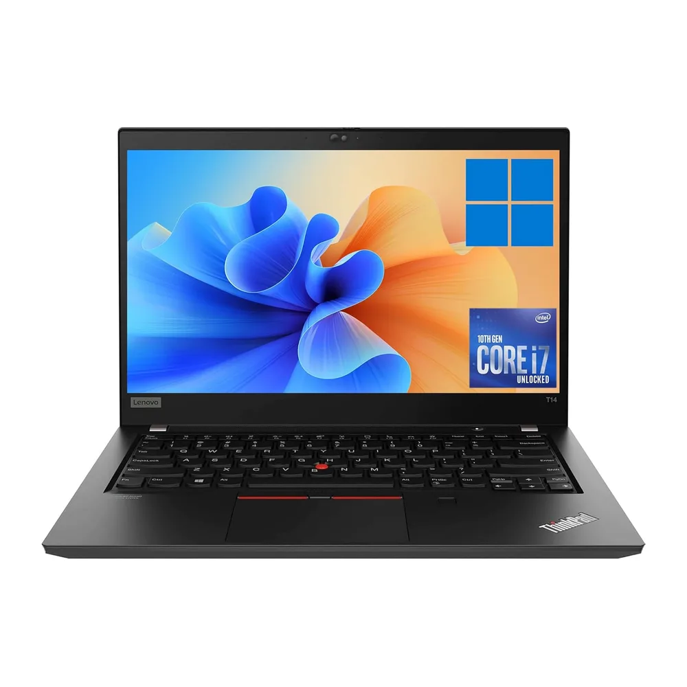 Lenovo Thinkpad T14 - Ordenador portátil de 14 pulgadas FHD (1920 x 1080), Intel Core i7-10610U, SSD 512 GB,