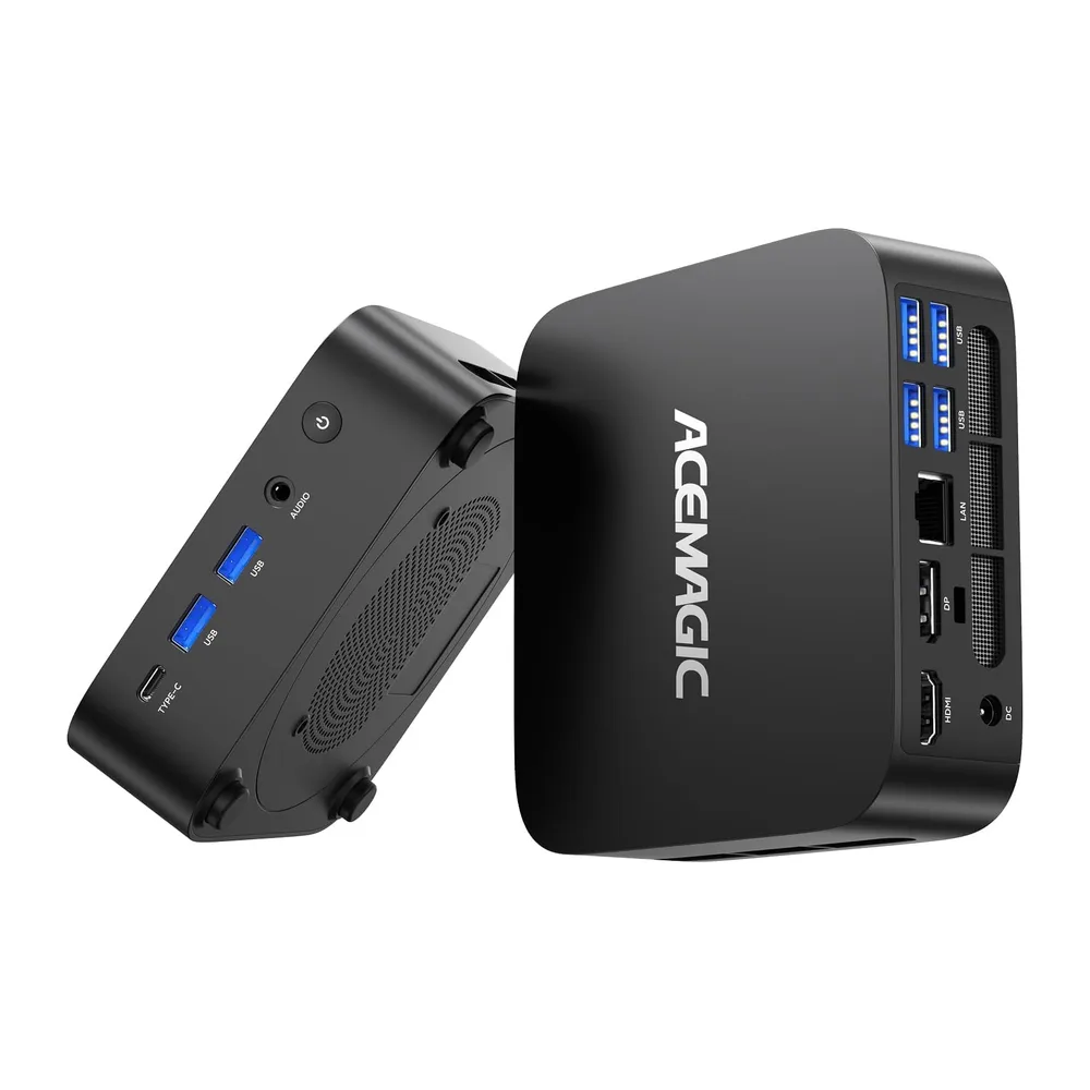 ACEMAGIC K1 Mini PC,AMD Ryzen R2544(4C/8T,3.7GHz) 8GB DDR4 256GB SSD