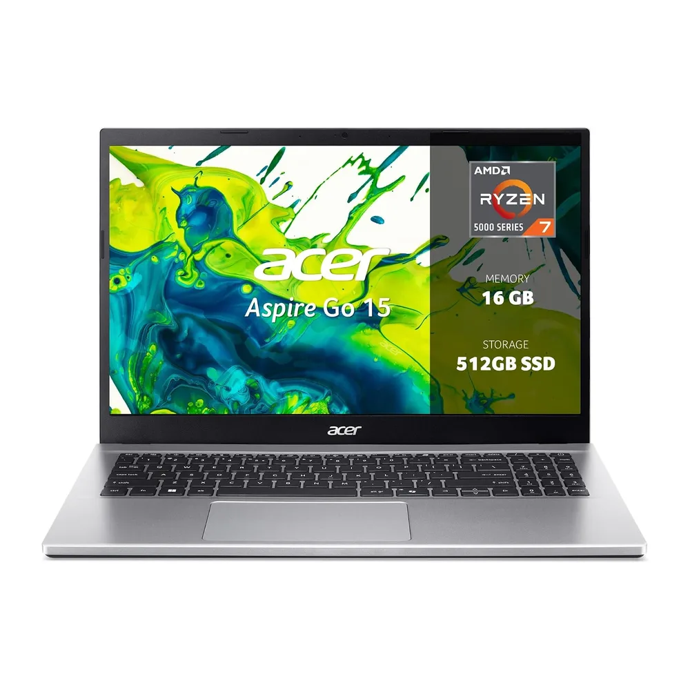 Acer Aspire Go 15, Portátil 15.6" FullHD, Ryzen 7, 16GB RAM, 512GB SSD