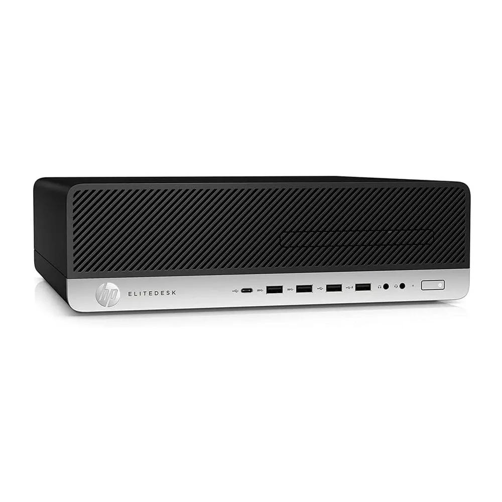 HP EliteDesk 800 G3 SFF - Ordenador de sobremesa con monitor de 24 pulgadas, Intel Core i5-6600, 16 GB de — 3