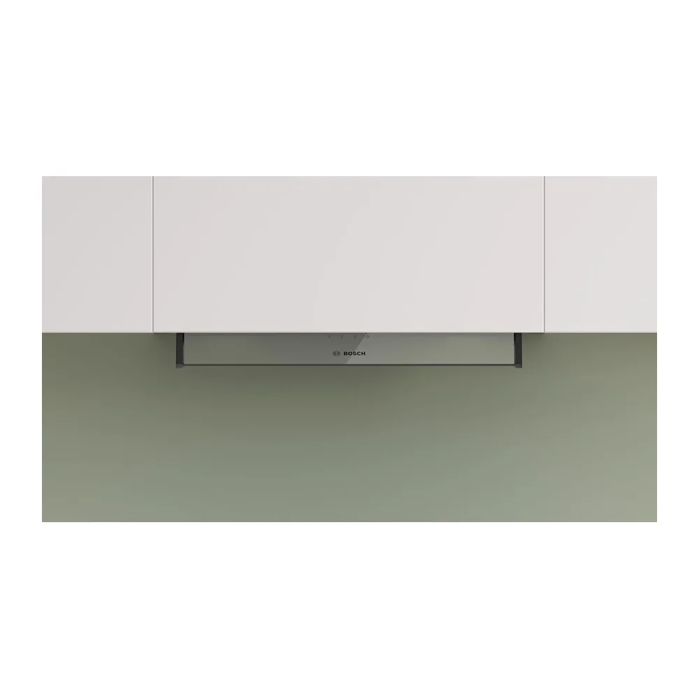 Serie 4 DBB65CC60 - Campana de diseño integrada, 60 cm, cristal transparente, color negro mate [Clase de — 3