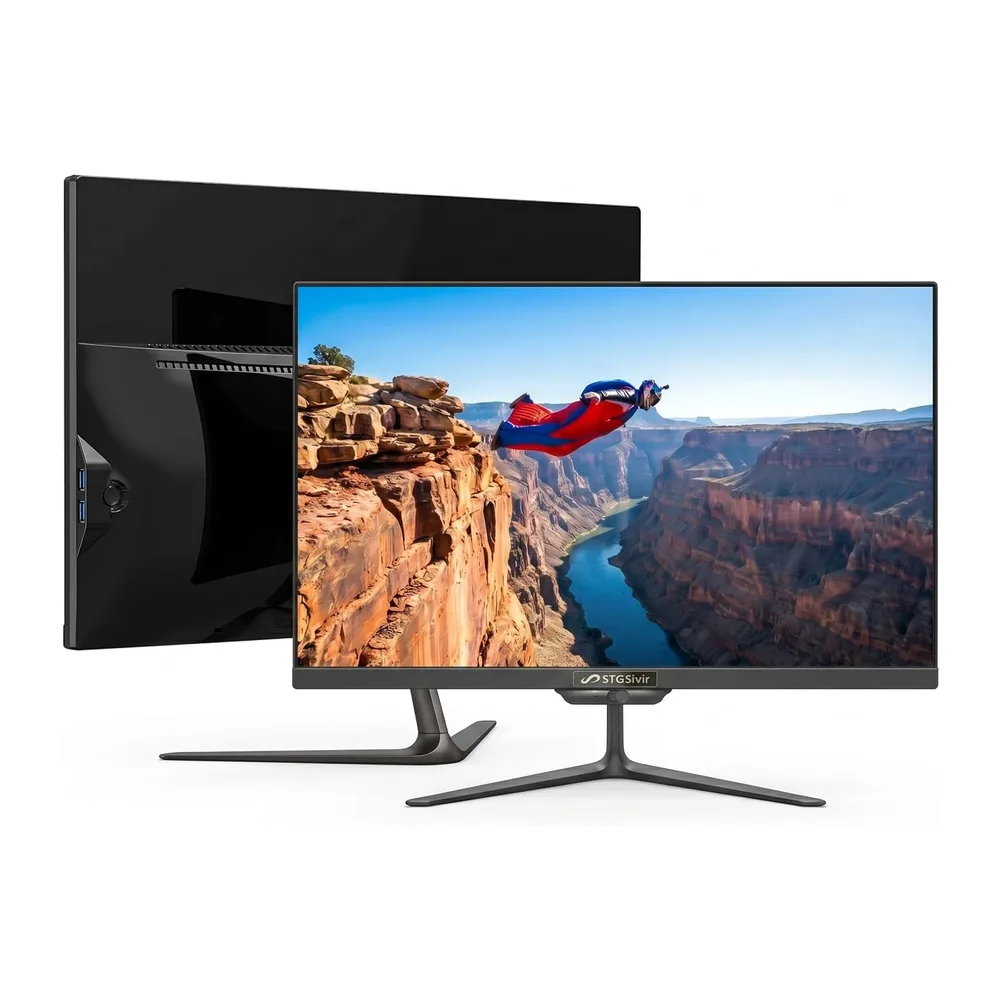STGsivir All in One PC, Pantalla FHD 23.8", Core i7, 16G RAM, 512G SSD — 3
