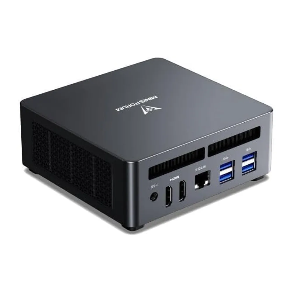 Mini PC MINIS Forum M1 Pro-125H, Intel Core Ultra 5 125H 32 GB de RAM DDR5 1 TB de SSD M.2 PCIe4.0, Mini — 3