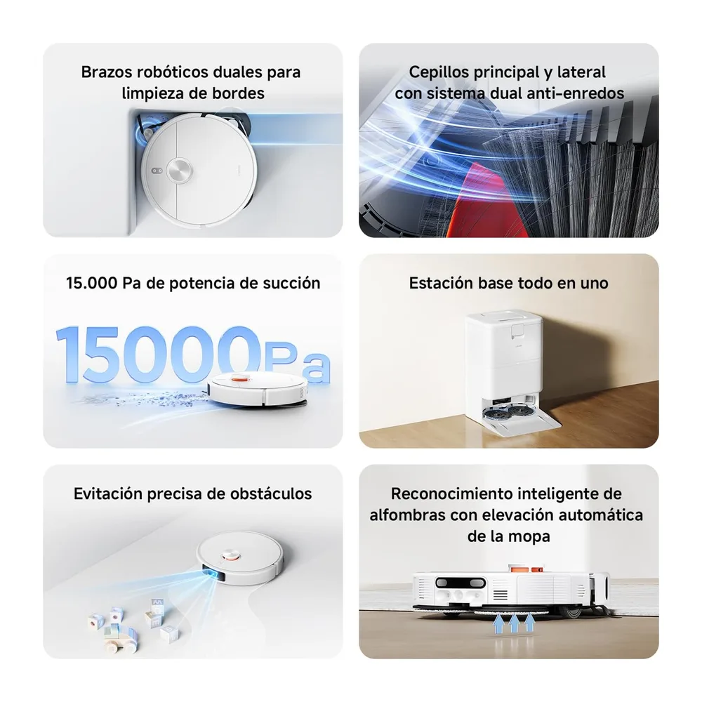 XIAOMI H50 Pro Robot Aspirador con Fregado — 2