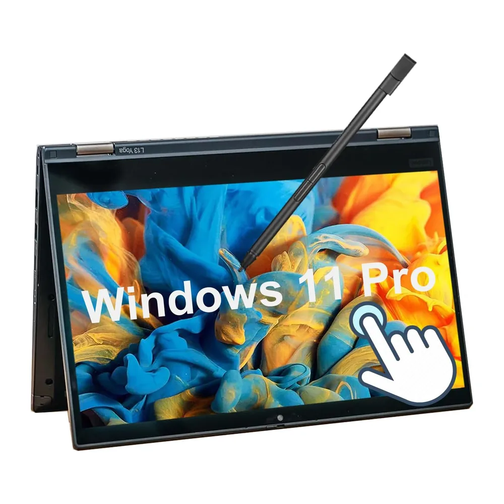 Lenovo Thinkpad L13 Yoga Gen2 Laptop con pantalla táctil