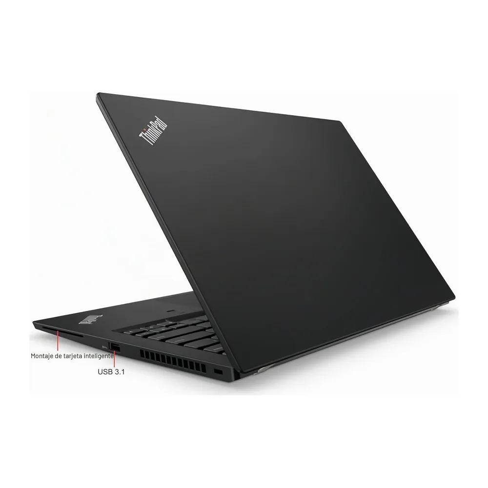 Lenovo ThinkPad T480s - Laptop empresarial de 14 pulgadas, Intel Core i5-8250U, 8 GB de RAM, SSD de 256 GB, — 5