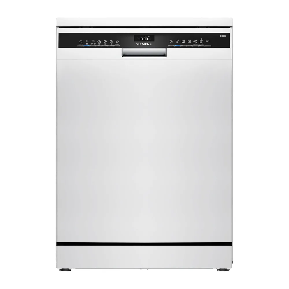 Siemens - Lavavajillas libre instalación, 60 cm de ancho, iQ300, varioSpeed+, SN23HW05ME [Clase de eficiencia