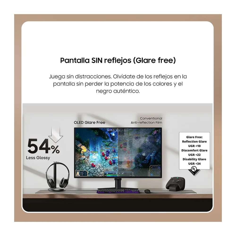 Samsung Odyssey OLED G6 G61SH QHD 27", 240Hz, 0,03ms, 5120x1440, 16:9, 2560 x 1440, 1,500,000:1, AMD FreeSync — 3