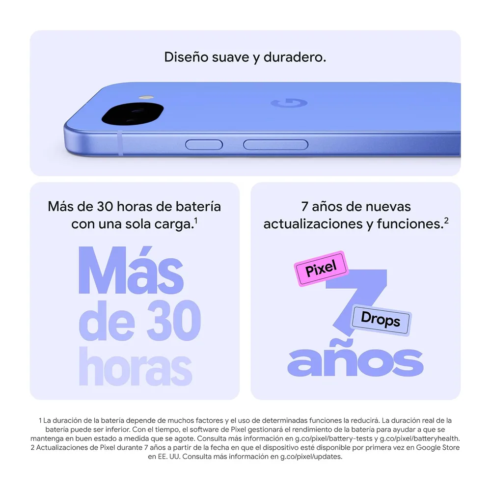 Google Pixel 10a - 7 años de Nuevas actualizaciones y Funciones, más de 30 Horas de batería, Asistente de — 5