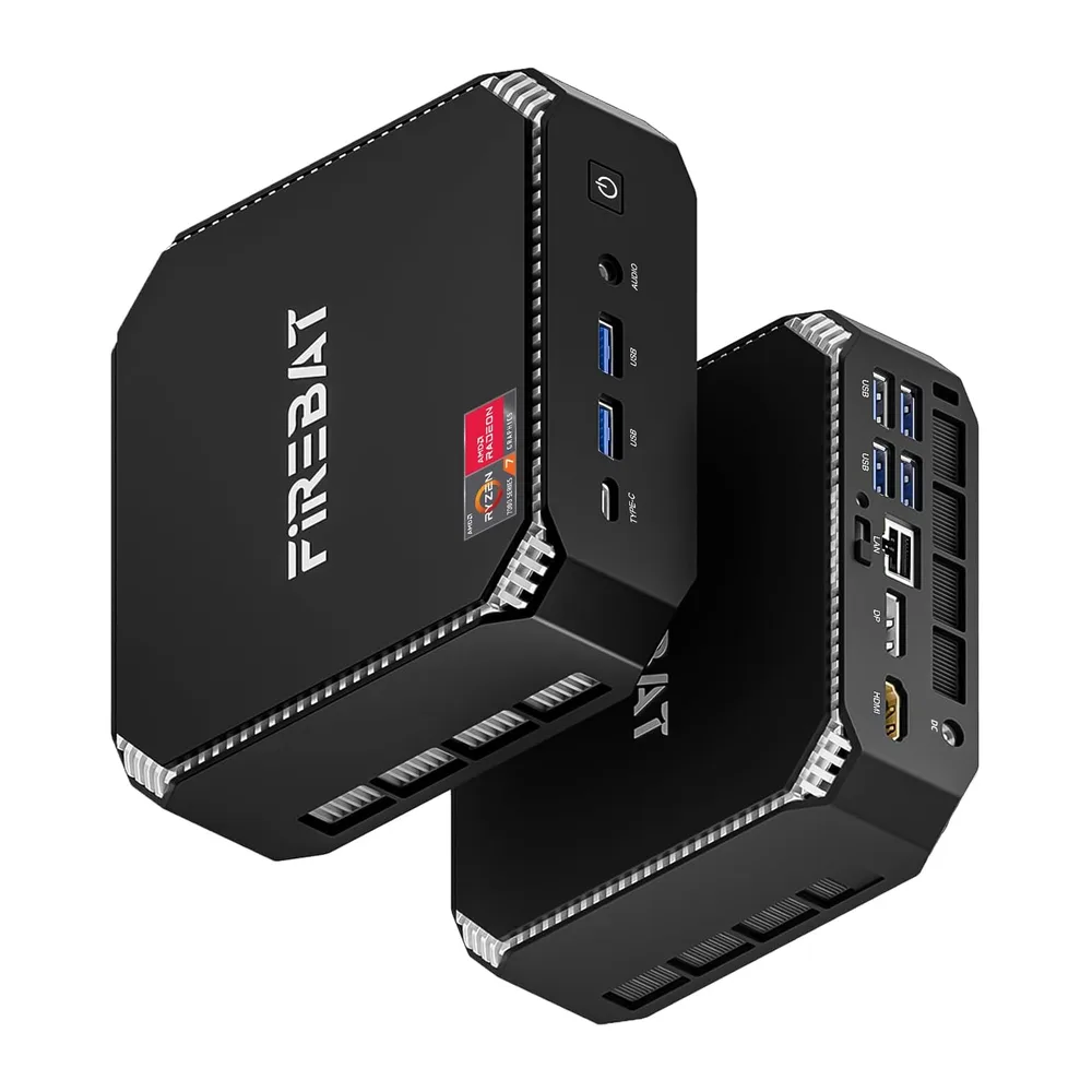 FIREBAT Mini PC gaming Ryzen 7 7735HS【A6】8C/16T