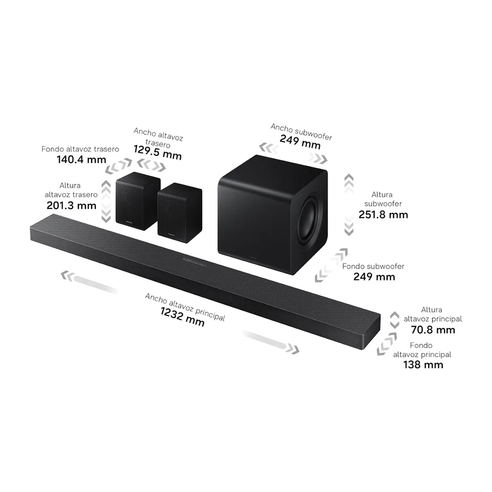 Samsung Barra de Sonido HW-Q990H/XC -Wireless Dolby Atmos — 6