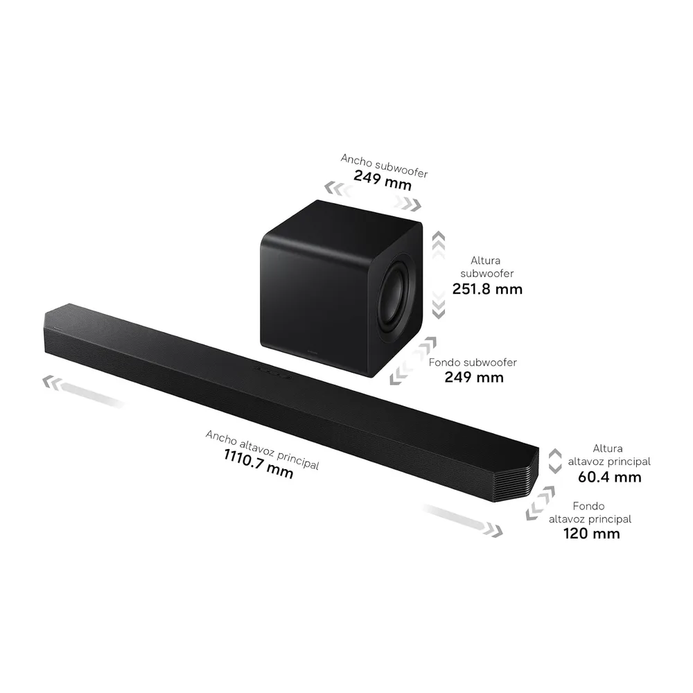 Samsung Barra de Sonido HW-Q800H/XC -Wireless Dolby Atmos — 6
