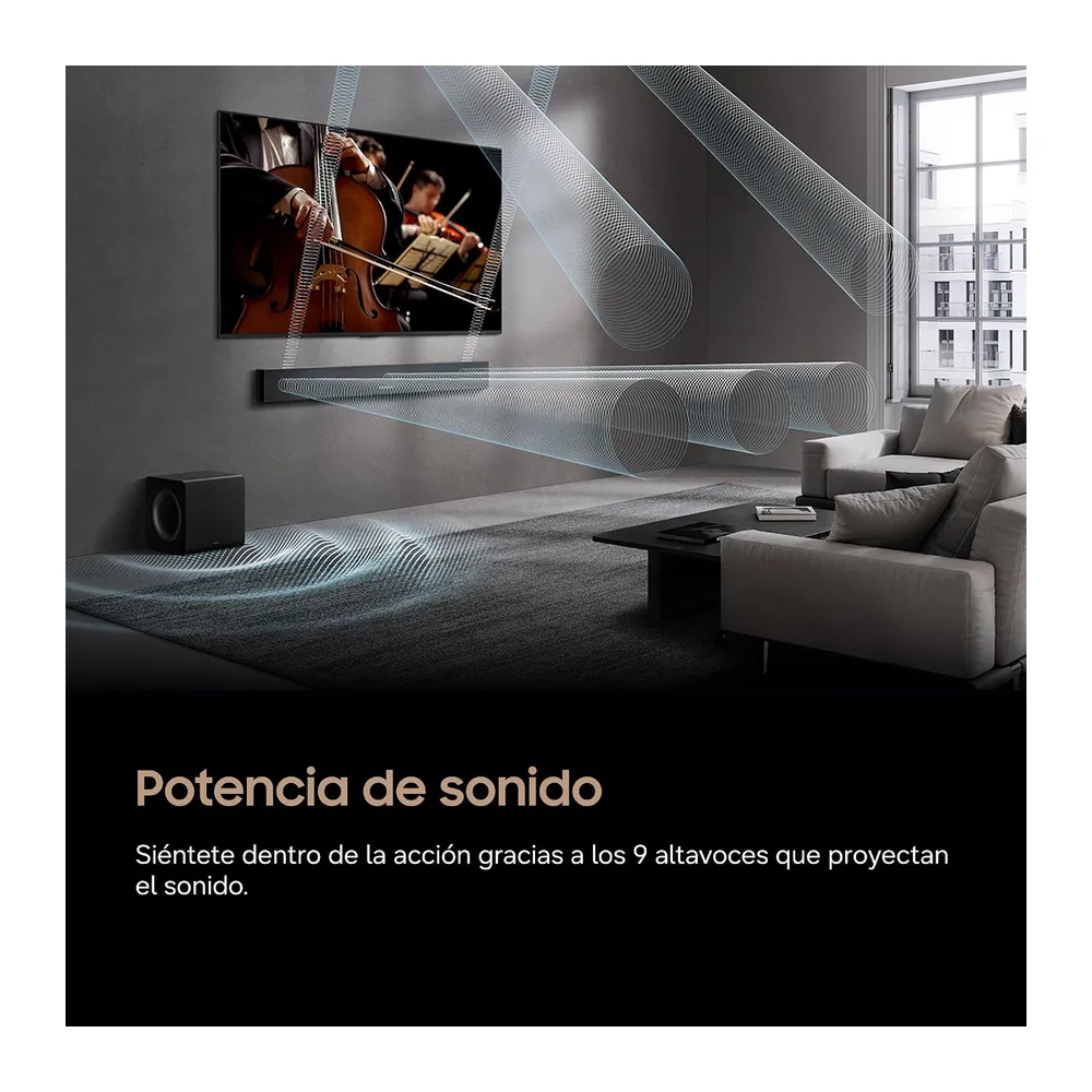 Samsung Barra de Sonido HW-Q600H/XC -Wireless Dolby Atmos — 3