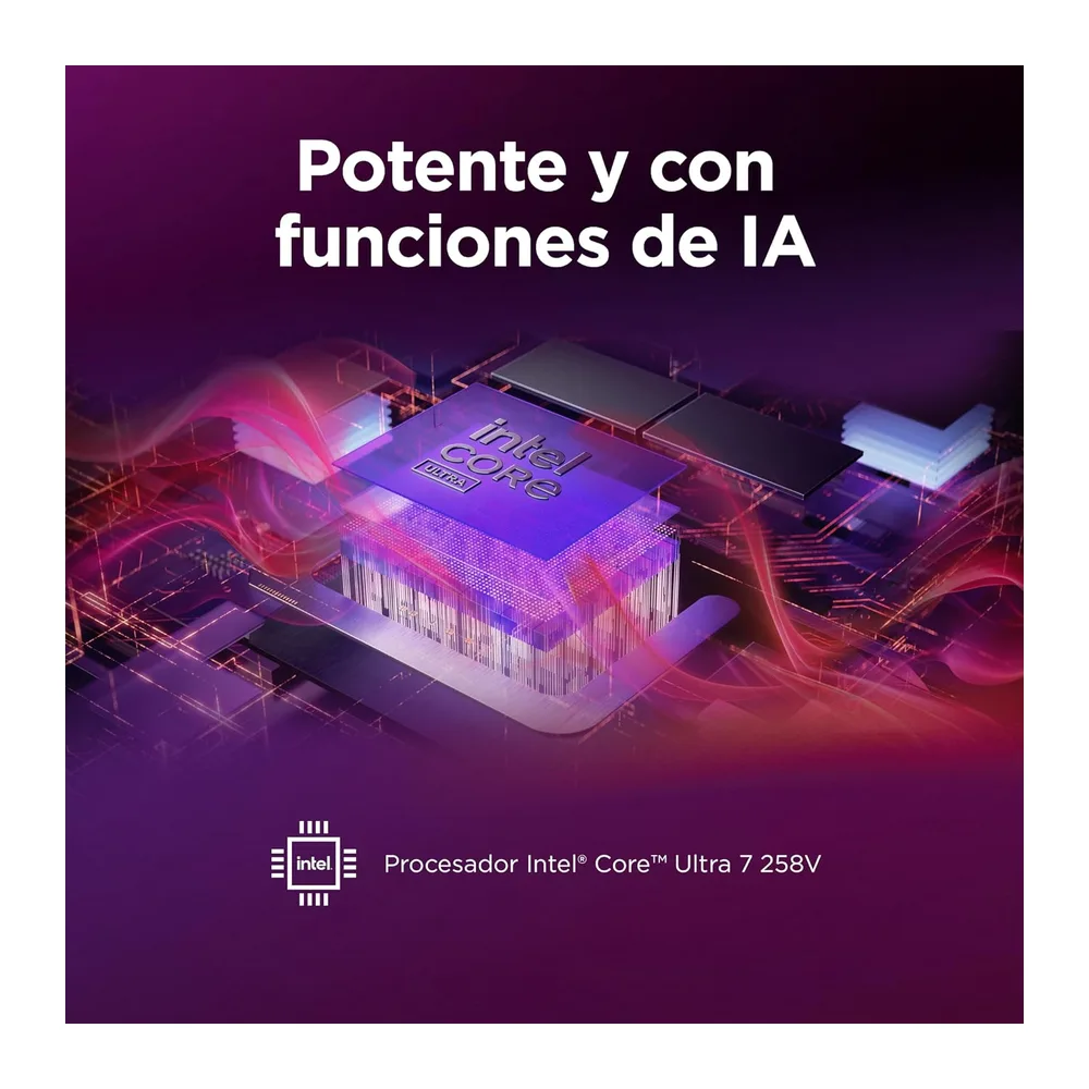 Lenovo Yoga Slim 7 Gen 10 – Ordenador Portátil IA Aura Edition - 14'' OLED (Intel Core Ultra 7 258V, Intel AI — 6