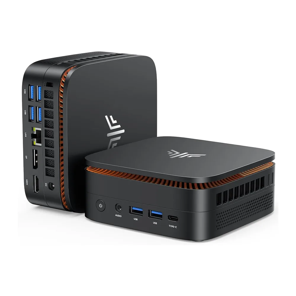 NiPoGi P1 Mini PC ΑΜD Ryzen Embedded R2544(Mejor Que R2514,4300U,3300U)