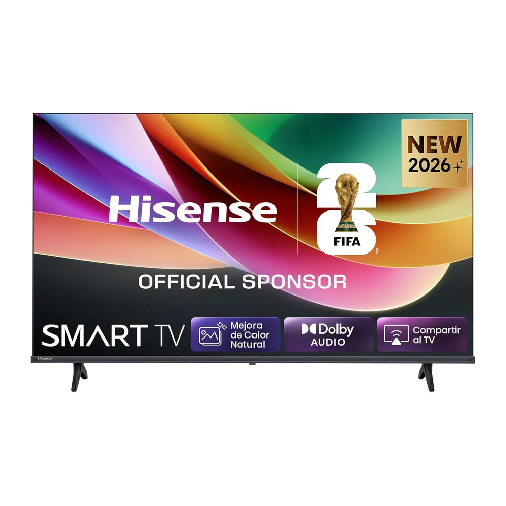 Hisense 40A4S - FHD Smart TV 40 Pulgadas,Natural Colour Enhancer, Dolby Audio, Share to TV, Reducción de