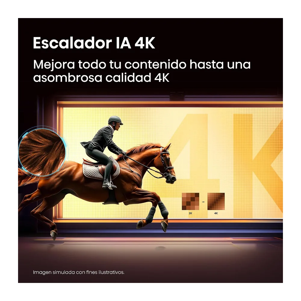 Hisense 50A6S - UHD 4K Smart TV 50 Pulgadas, Escalador IA 4K, Smooth Motion IA, Modo Juego Plus, Dolby — 5