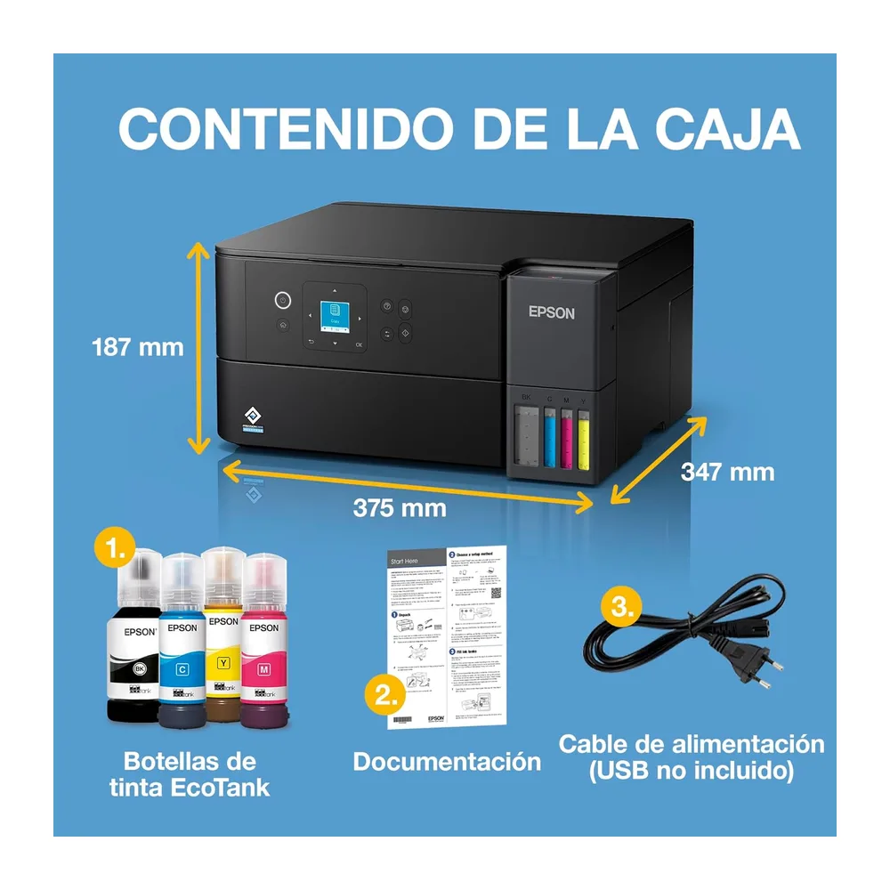 Epson EcoTank ET-2955 Impresora de Depósito de Tinta — 2