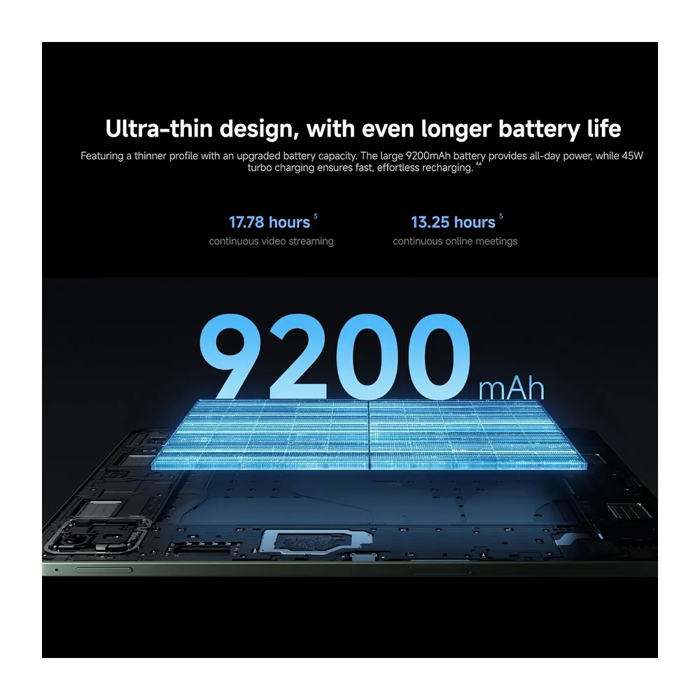 XIAOMI Pad 8 - Tablet de 11.2" 3.2K (Snapdragon 8s Gen 4, 8GB de RAM, 128GB de ROM, WiFi 7, 1 año de garantía — 4