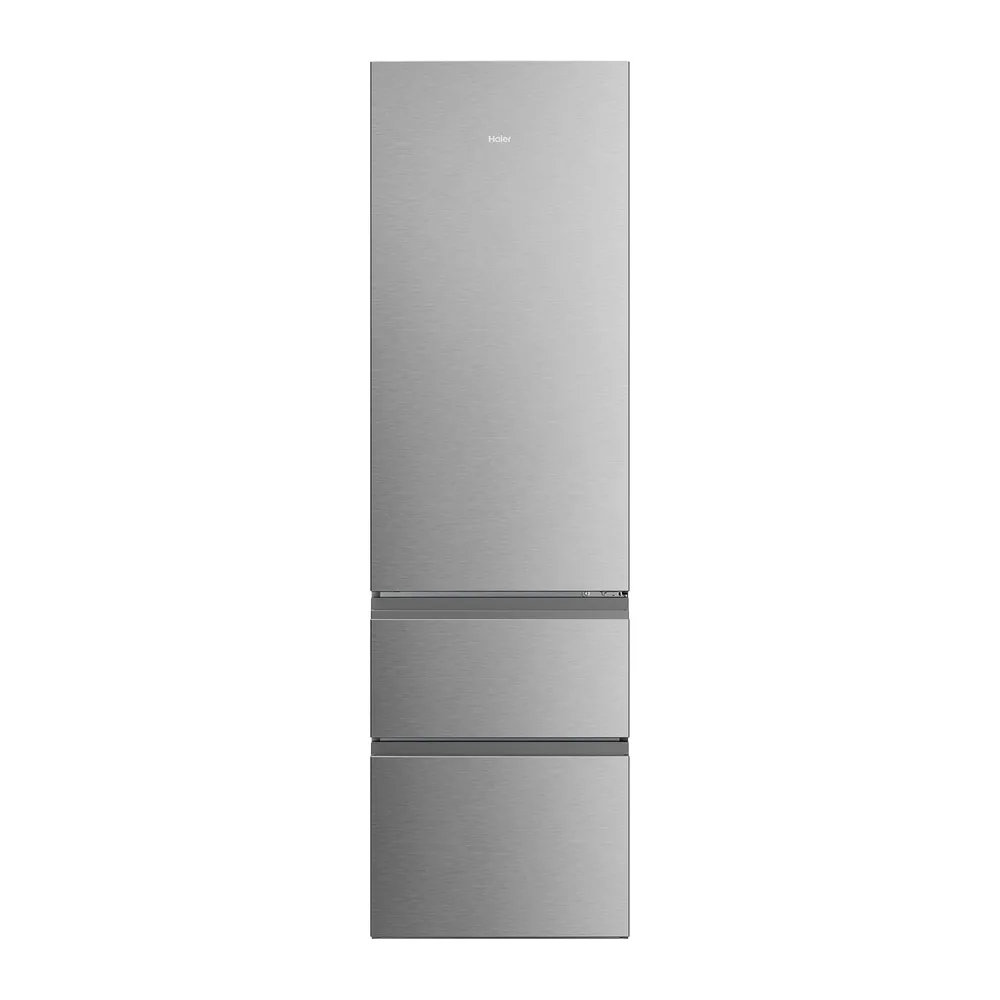 Haier 3D 60 HTR3620ENMG - Frigorífico Combi, Capacidad 414L, Cajones Direct Access, Circular AirFlow, Motor