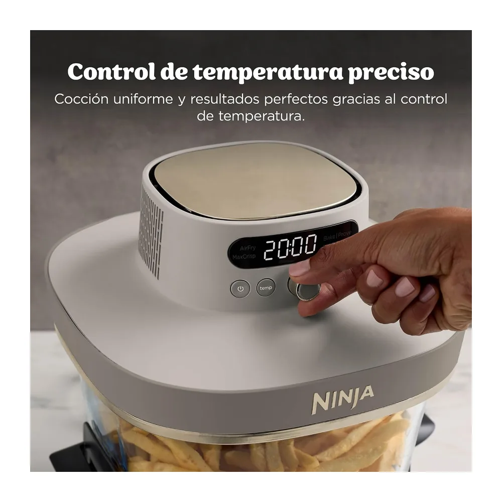 Ninja CRISPi PRO XL, Freidora de Aire, Dorado Piedra, AS090EUSD — 4