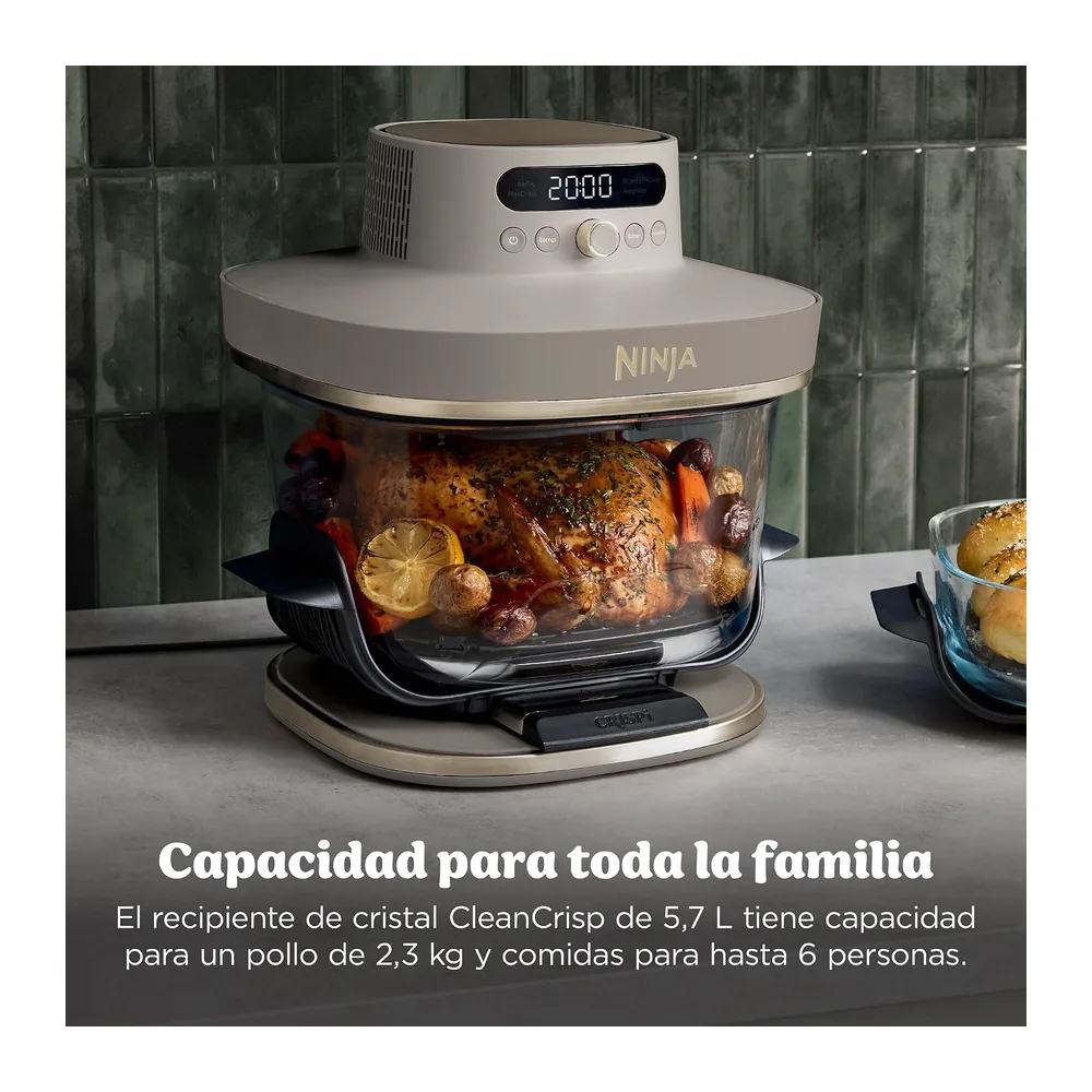 Ninja CRISPi PRO XL, Freidora de Aire, Dorado Piedra, AS090EUSD — 5