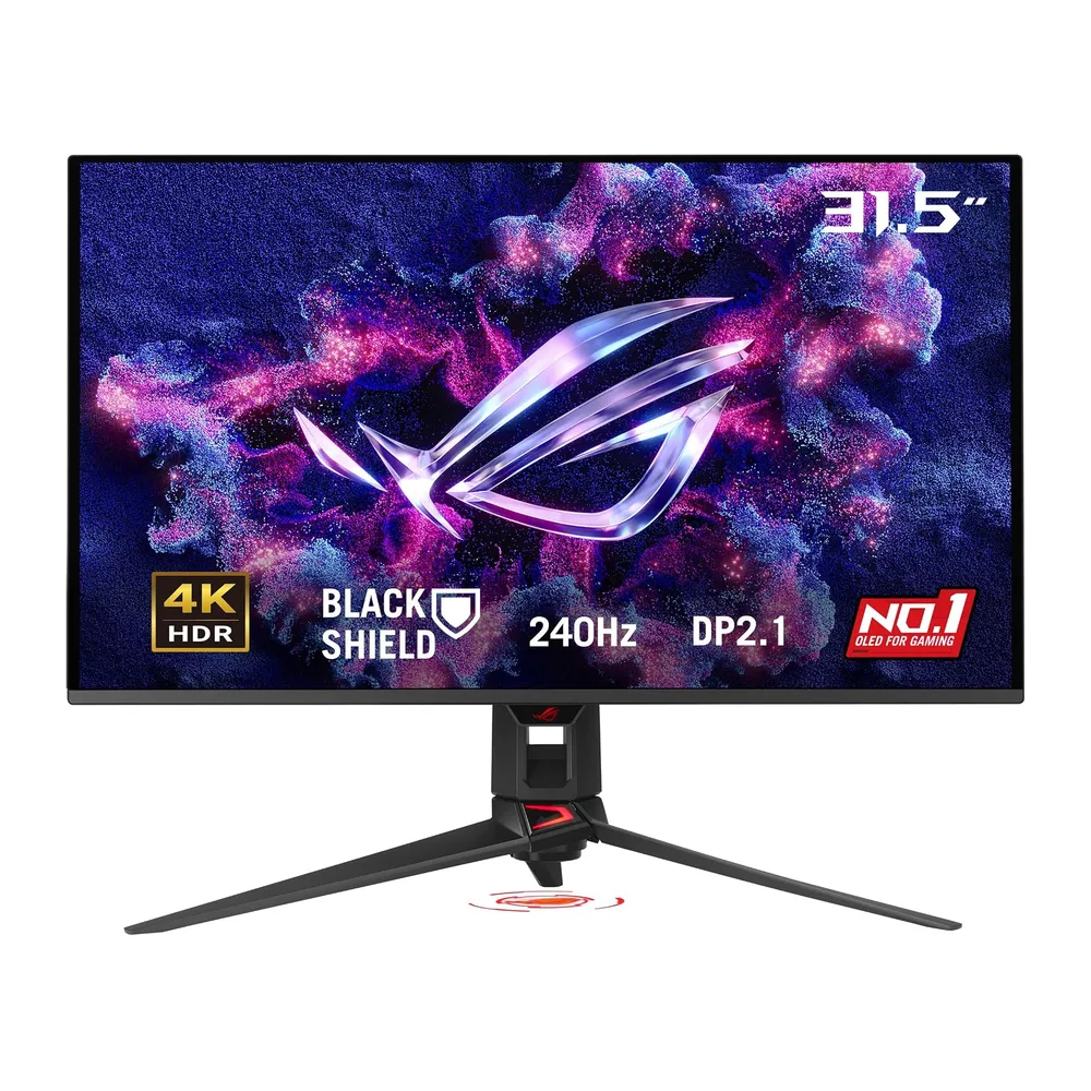 ASUS ROG Swift PG32UCDM3 - Monitor Gaming 4K de 32" con Tandem QD-OLED, 240 Hz, BlackShield, G-Sync, Neo — 2