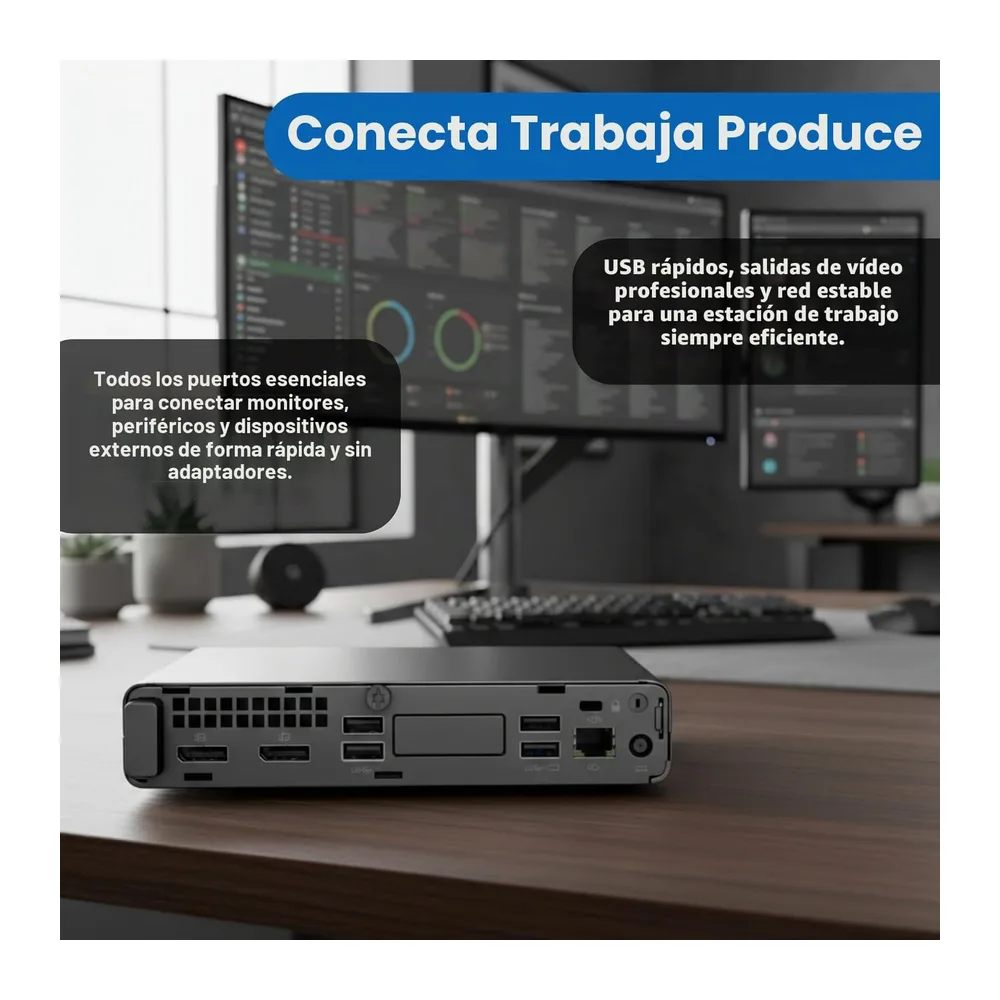 HP Elitedesk Mini PC DM Intel Core i5 6th — 4