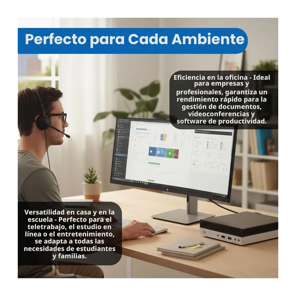 HP Elitedesk Mini PC DM Intel Core i5 6th — 5
