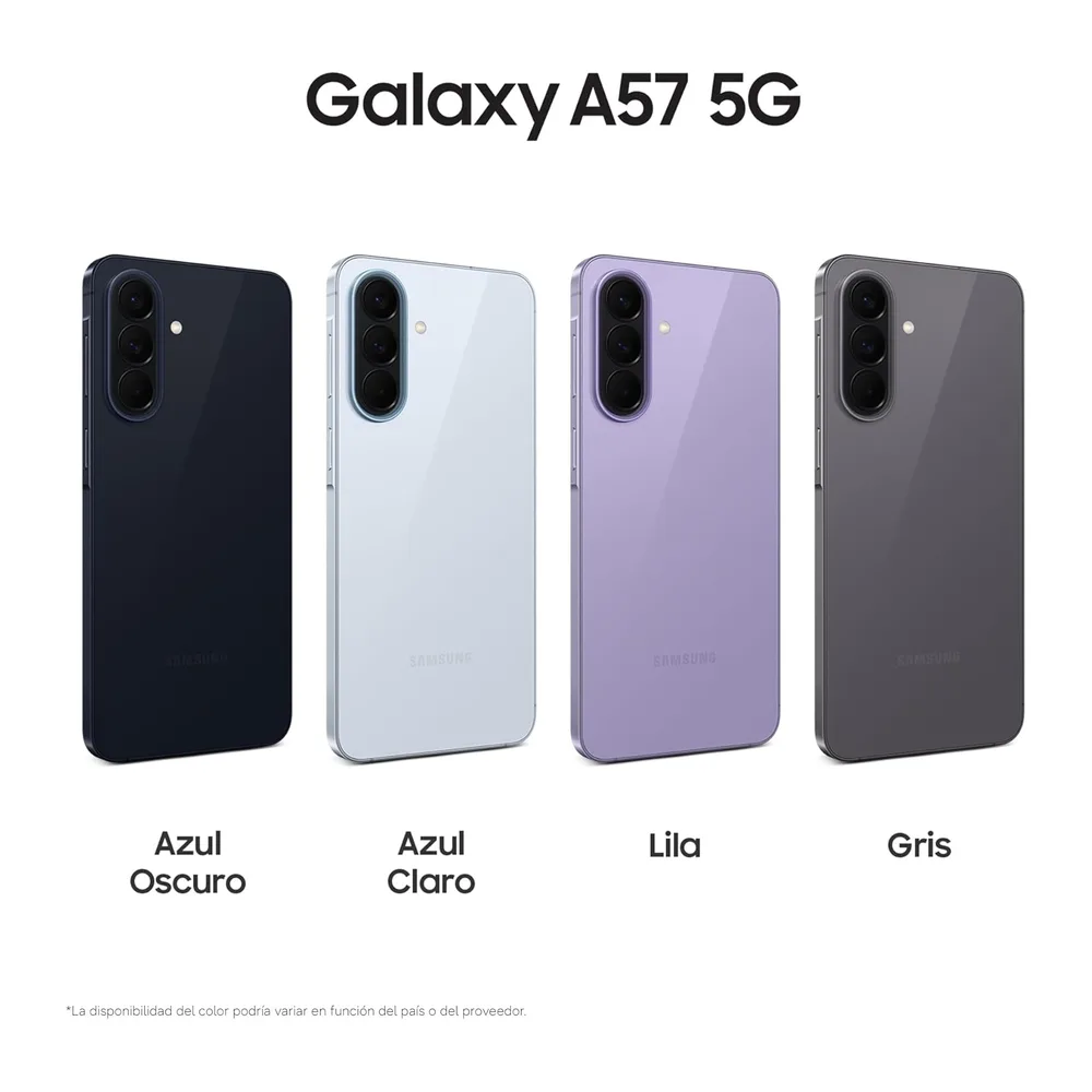 Samsung Galaxy A57 5G, 256GB, Móvil Fino con IA, 8GB, Gran Angular 50MP, Autonomía 2 Días, Batería 5000mAh, — 3