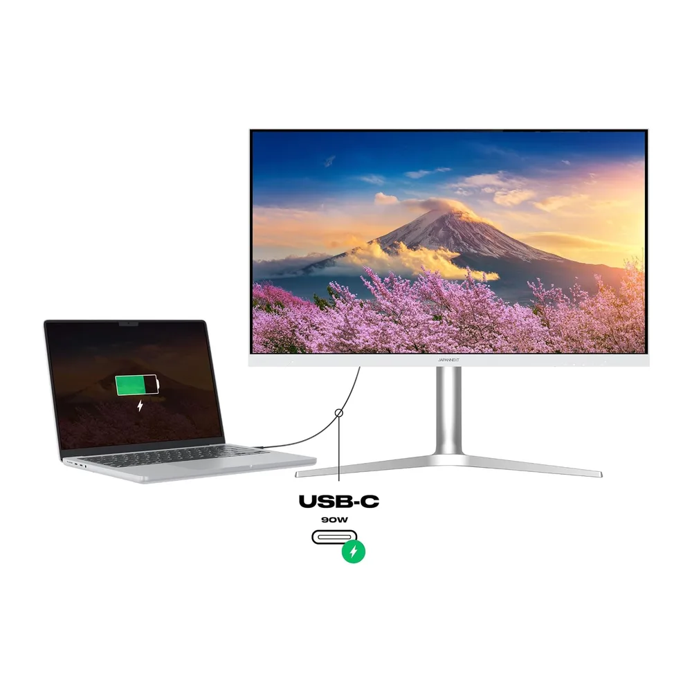 JapanNext Monitor 32" IPS 6K (6016x3384) Blanco [Clase de eficiencia energética F] — 4