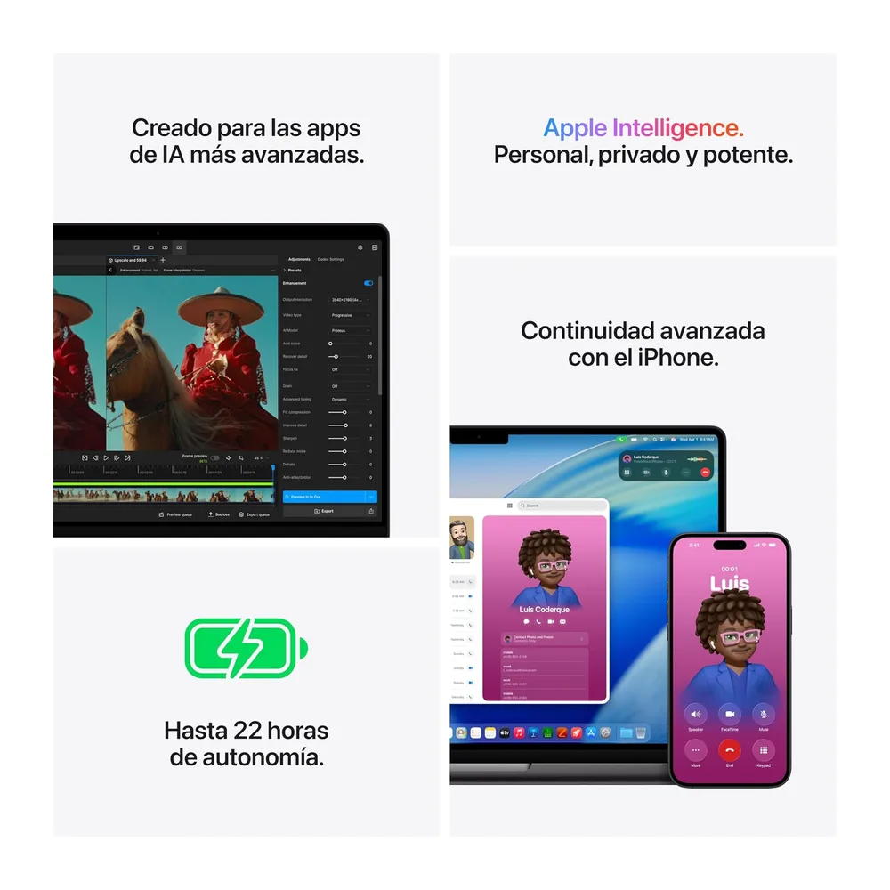 Apple MacBook Pro de 14,2 Pulgadas portátil con Chip M5 Pro: Pantalla Liquid Retina — 5