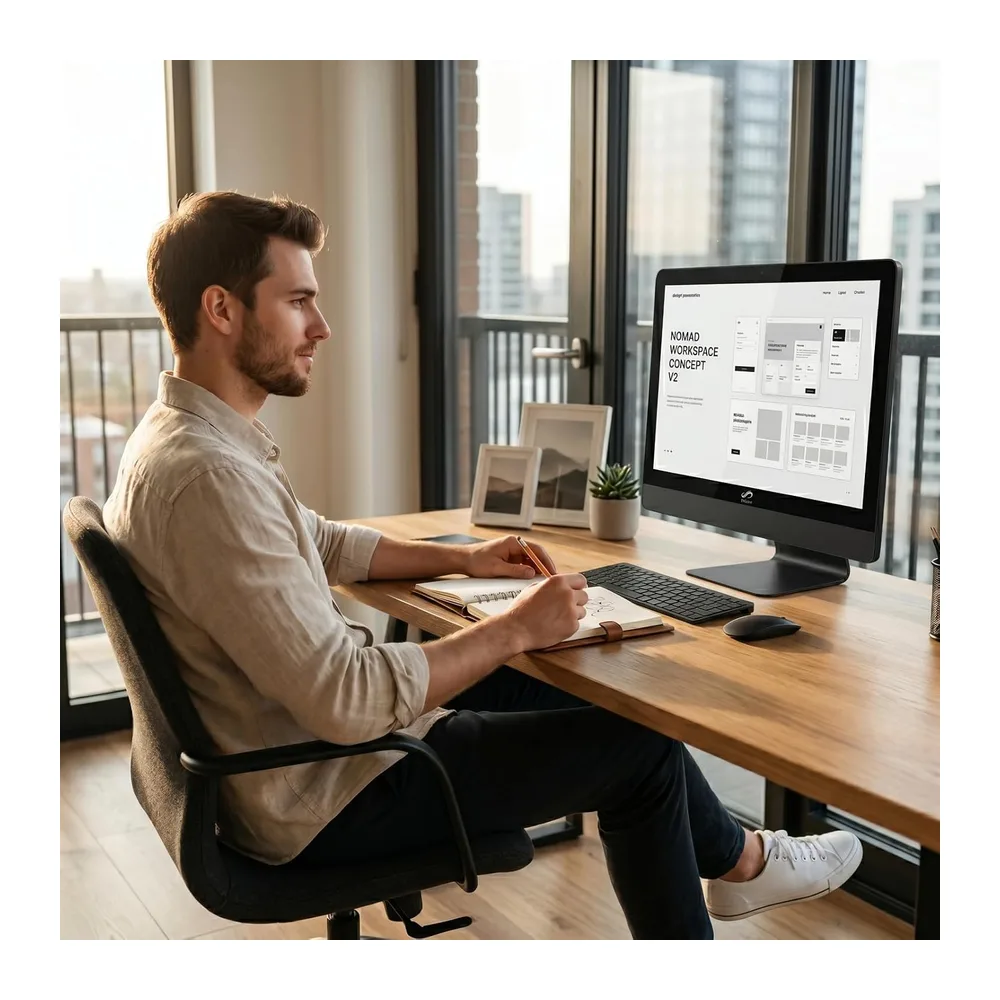 STGsivir All in One PC, Pantalla FHD 24", Core i7, 16G RAM, 1T SSD — 5