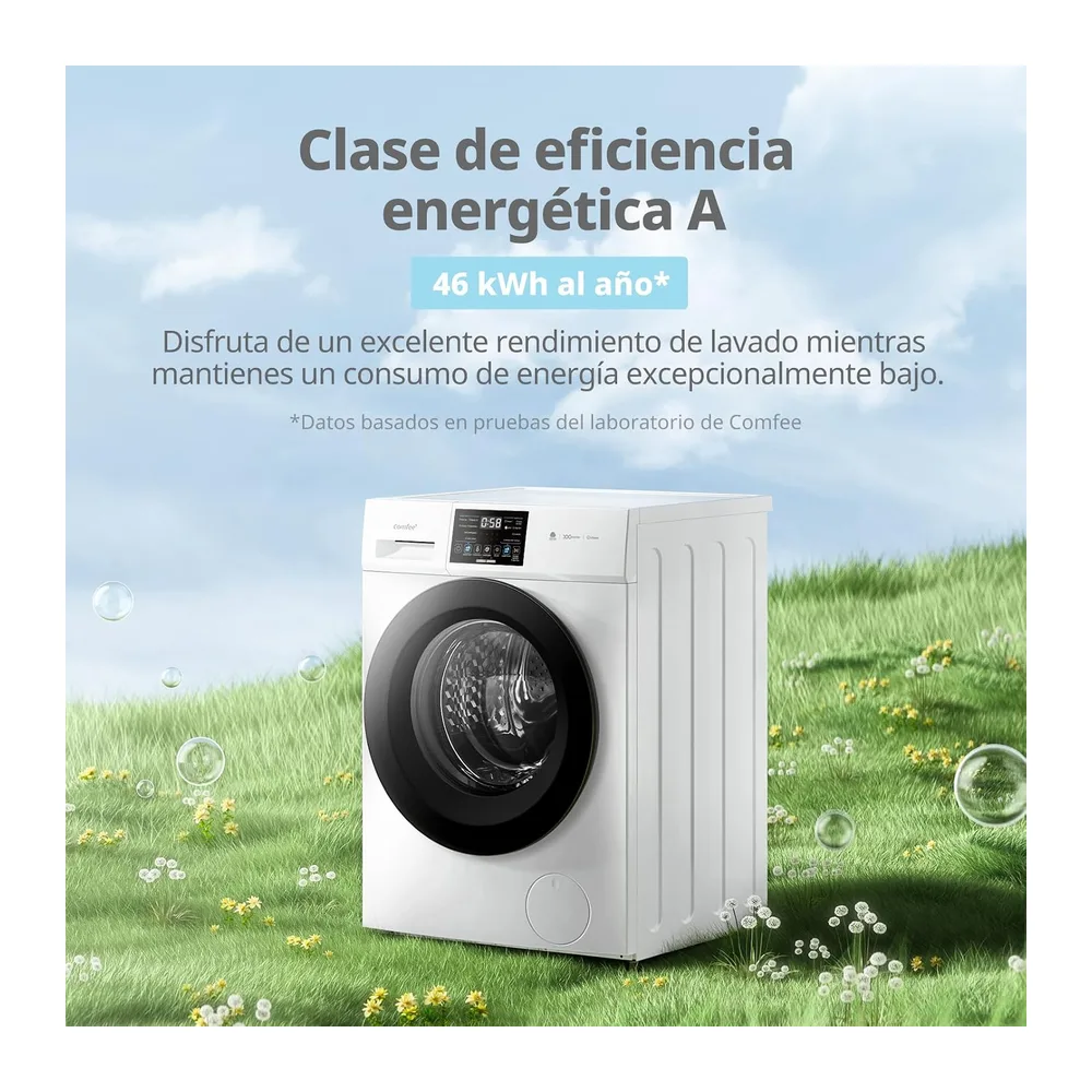 COMFEE' Lavadora Secadora 2 en 1, 10KG/7KG Clase A -10%/D CFP03ED100W-HL [Clase de eficiencia energética A] — 3