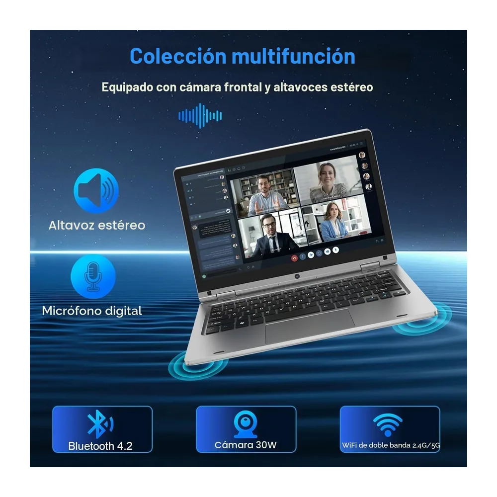 Ordenador portátil de 11,6 pulgadas 6 GB de RAM 128 GB de SSD,Celeron N4020 — 5