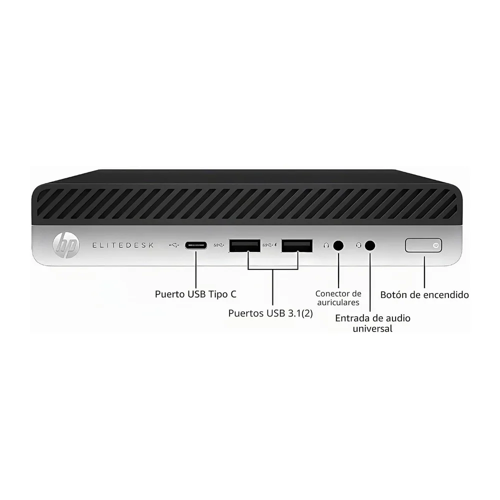 HP EliteDesk 800 G3 Mini Ordenador de Escritorio — 5